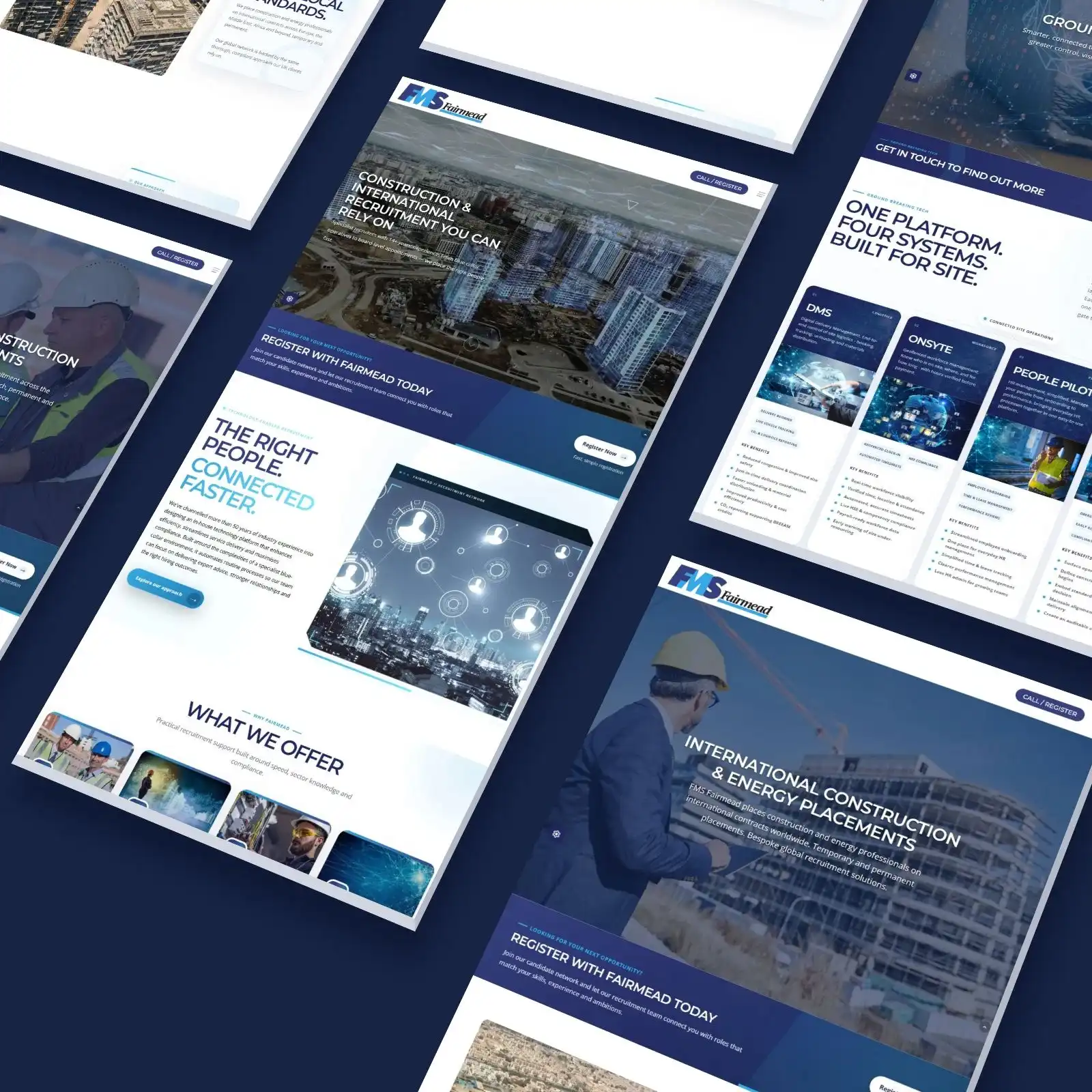 FMS Fairmead recruitment website design case study