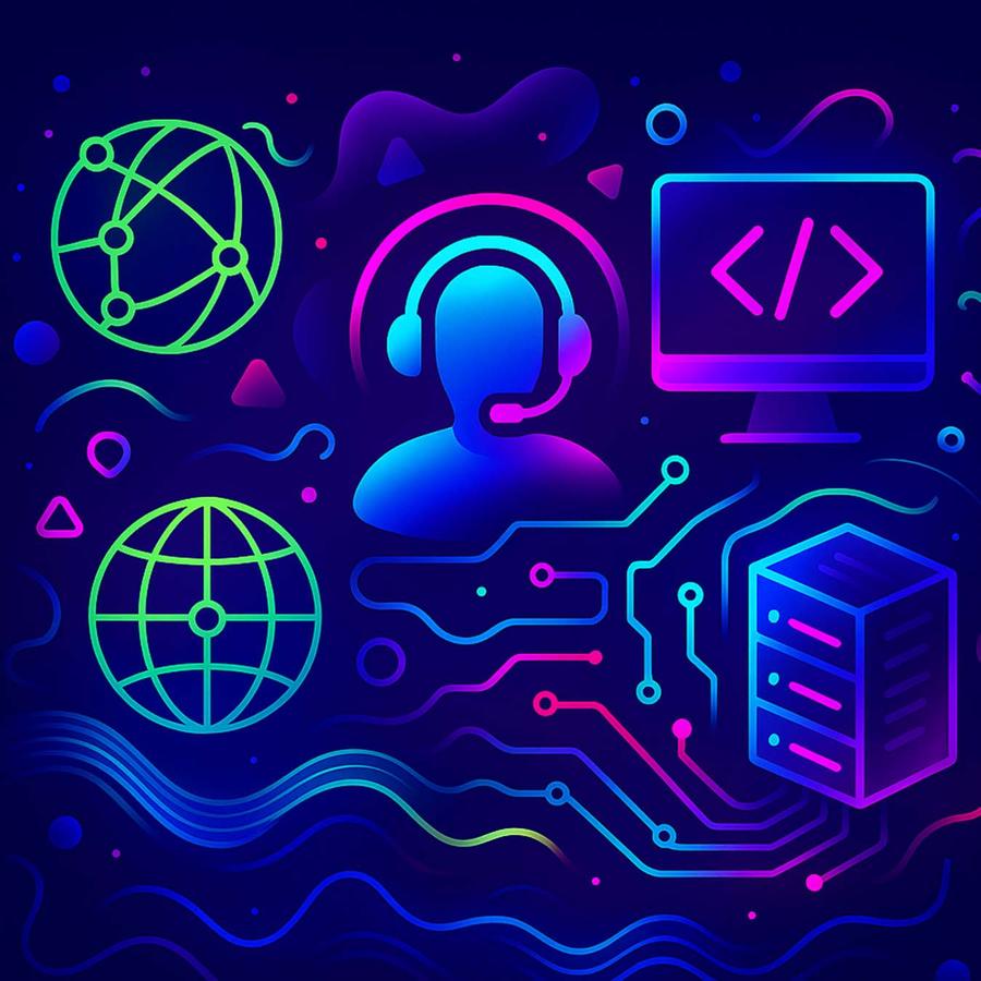 Forms, emails and API integrations.